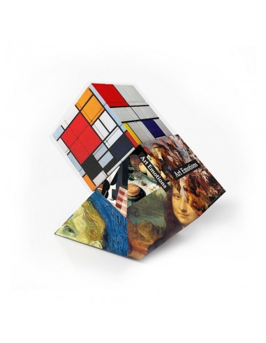 Casse-tête v-cube 3x3x Mondrian art emotions