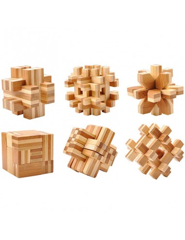 casse-tête en bambou ball captured