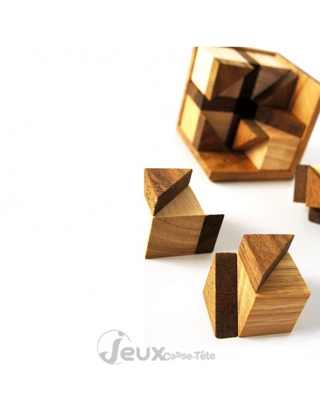 casse-tête en bois le Kobé