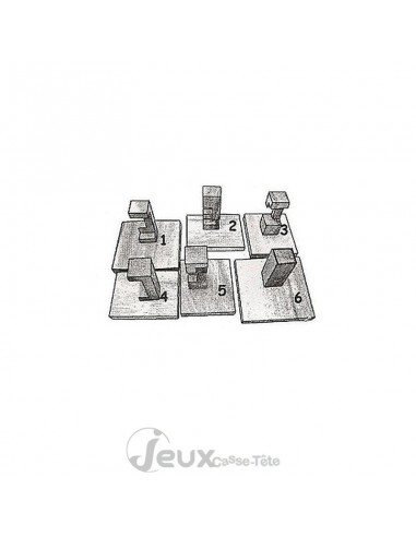 casse-tête en bois Hiroshima