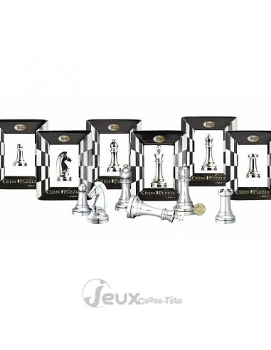 Chess puzzle King (roi) collection Hanayama