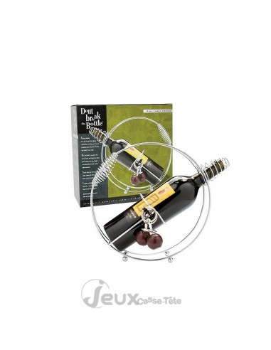 Casse-tête bouteille en métal le château fort