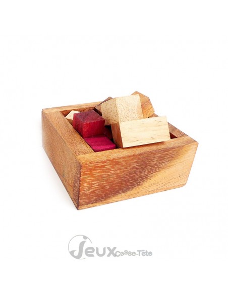 Casse-tête en bois Déménagé facile