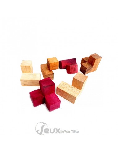 Casse-tête en bois Déménagé facile