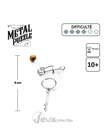 Casse-tête en métal Les clés de Rome