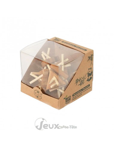 Casse-tête en Bambou ecofriendly, TRAINGLE,...