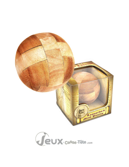 Casse-tête en bois Le boulet de canon