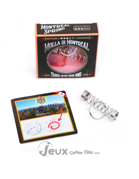 Casse-tête en métal le ressort de MONTREAL