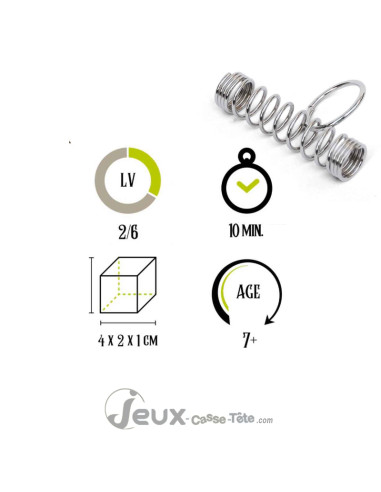 Casse-tête en métal le ressort de MONTREAL
