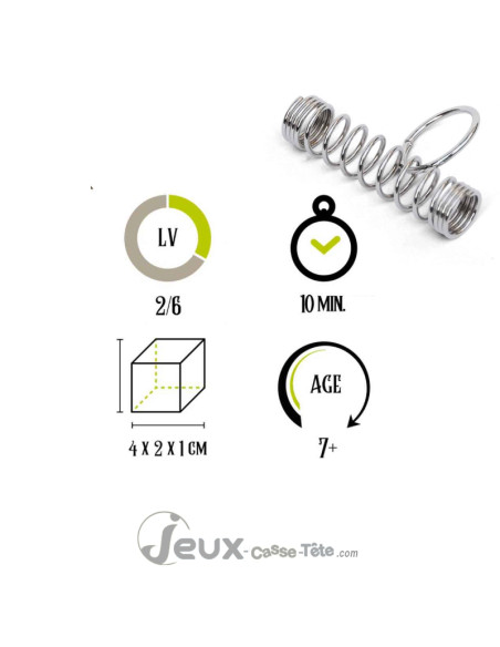 Casse-tête en métal le ressort de MONTREAL