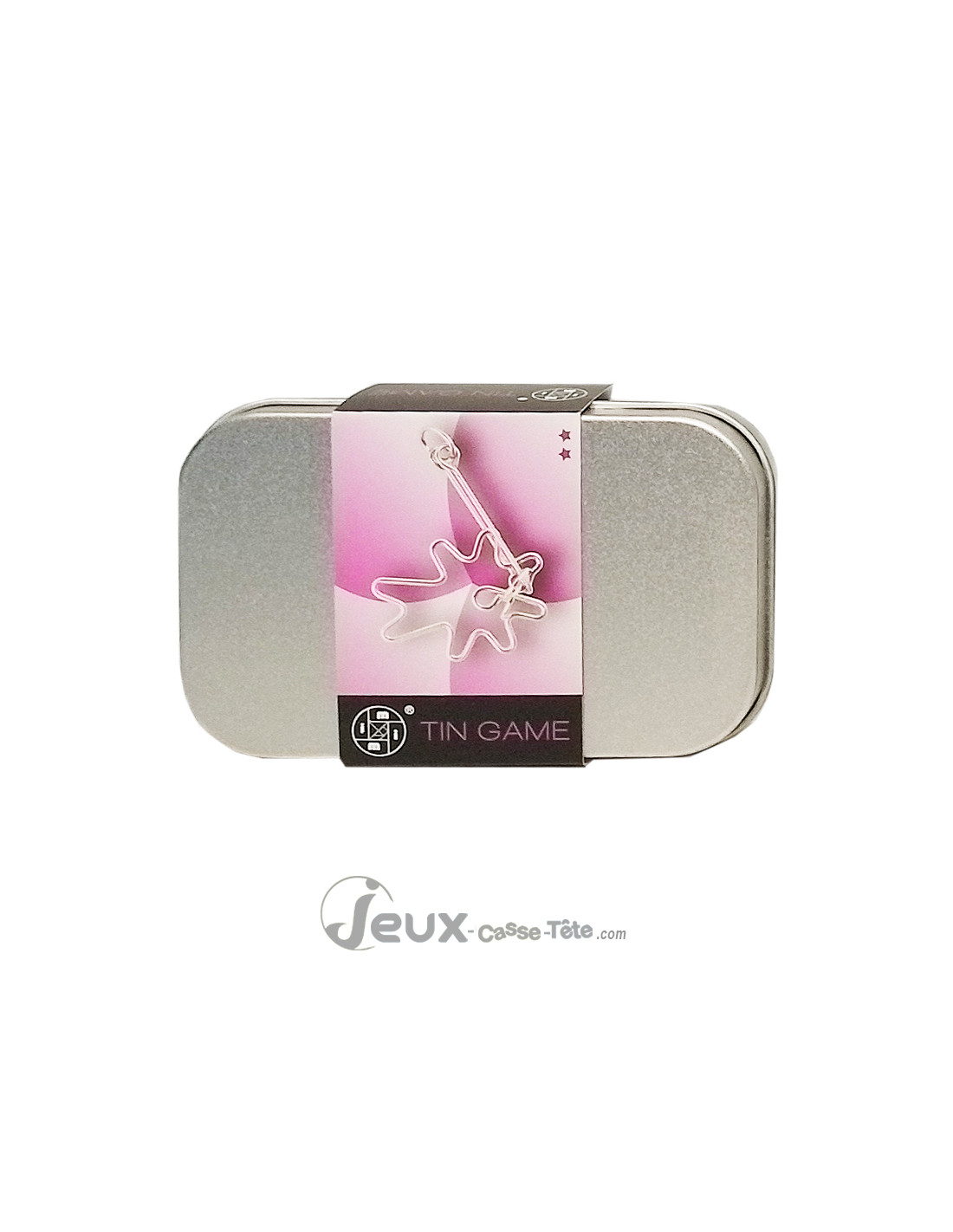 Casse-tête Boulon De Londres - Puzzle En Métal - Difficulté Moyenne 2/6 - Série Voyageurs - Pour Adulte Et Enfant