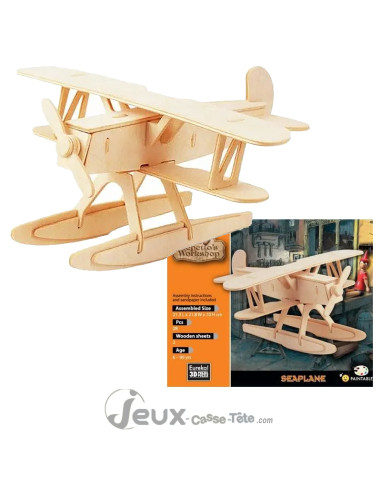 Puzzle 3d  en bois HYRAVION