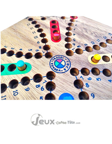 Le jeu de Toc de voyage pour 4 joueurs
