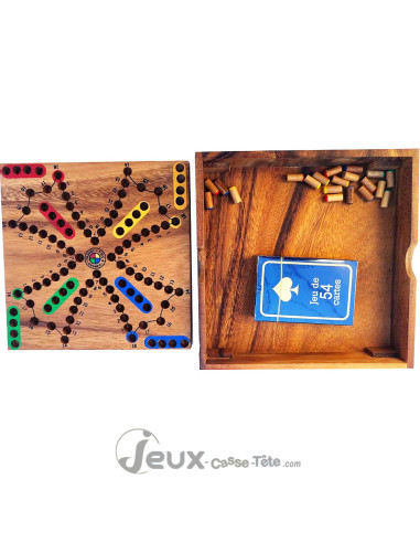 Le jeu de Toc de voyage pour 4 joueurs