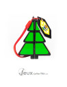 Rubik's cube Christmas tree arbre de Noël porte clés de logique