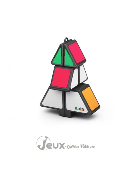 Rubik's cube Christmas tree arbre de Noël porte clés de logique