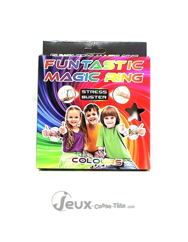 Anneaux magic ring en métal anti-stress...