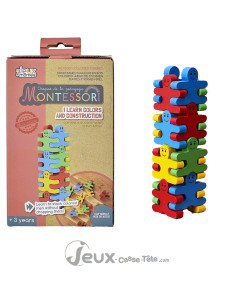 Je comprends les couleurs et la construction méthode Montessori 2