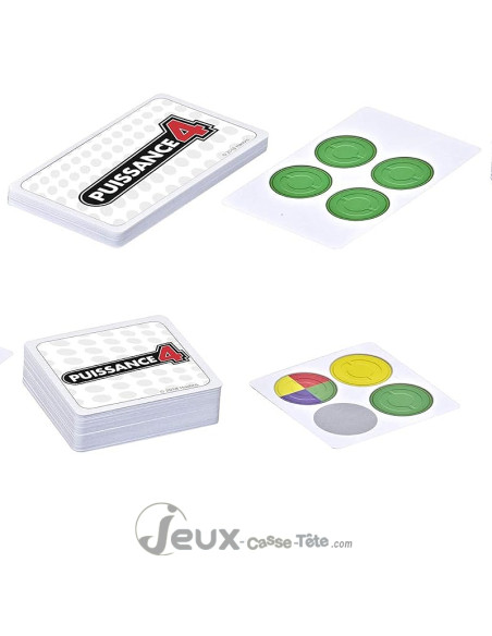 Puissance 4 – jeu de cartes de voyage| Hasbro Gaming
