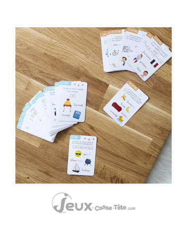 Je comprends les syllabes 37 cartes éducatives pédagogie Montessori 6 ans