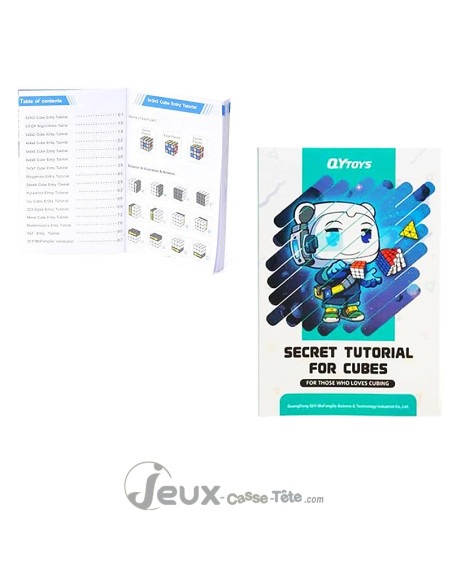 QY Cube Playset- Coffret de Cubes de Speedcubing 2x2, 3x3 et 4x4